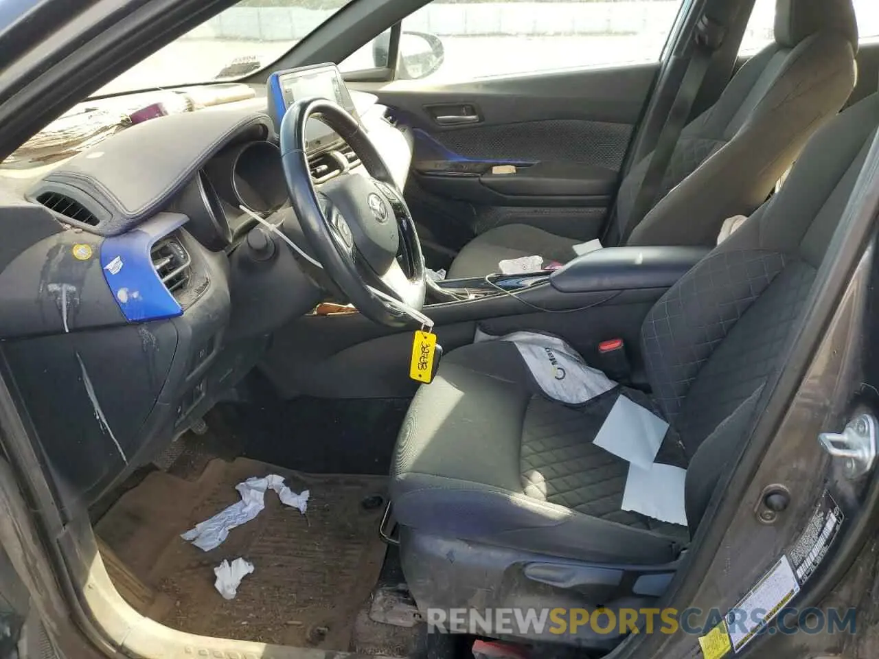 7 Photograph of a damaged car NMTKHMBX6NR141239 TOYOTA C-HR 2022