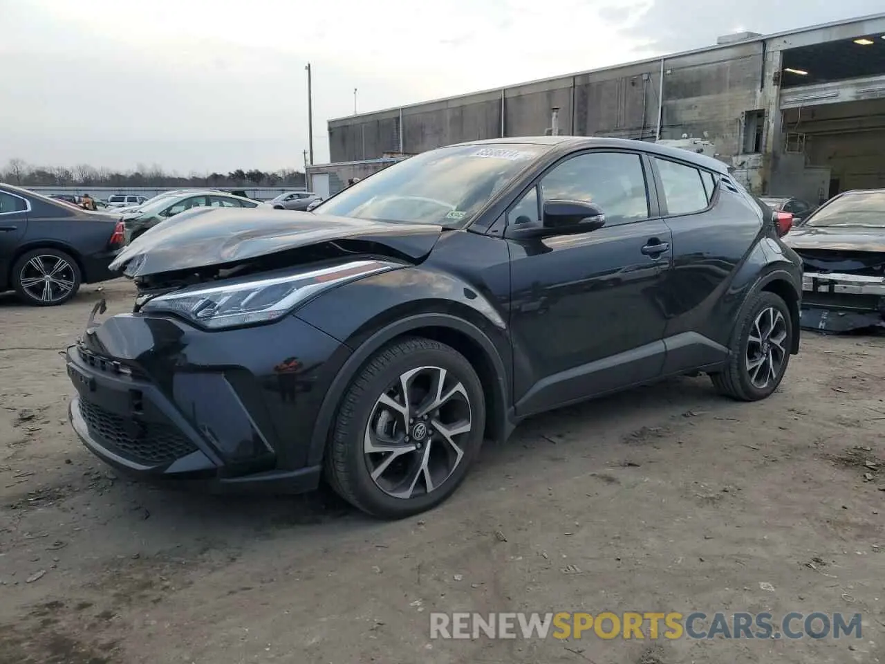 1 Фотография поврежденного автомобиля NMTKHMBX6NR141581 TOYOTA C-HR 2022