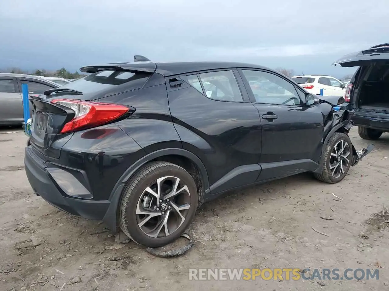 3 Фотография поврежденного автомобиля NMTKHMBX6NR141581 TOYOTA C-HR 2022
