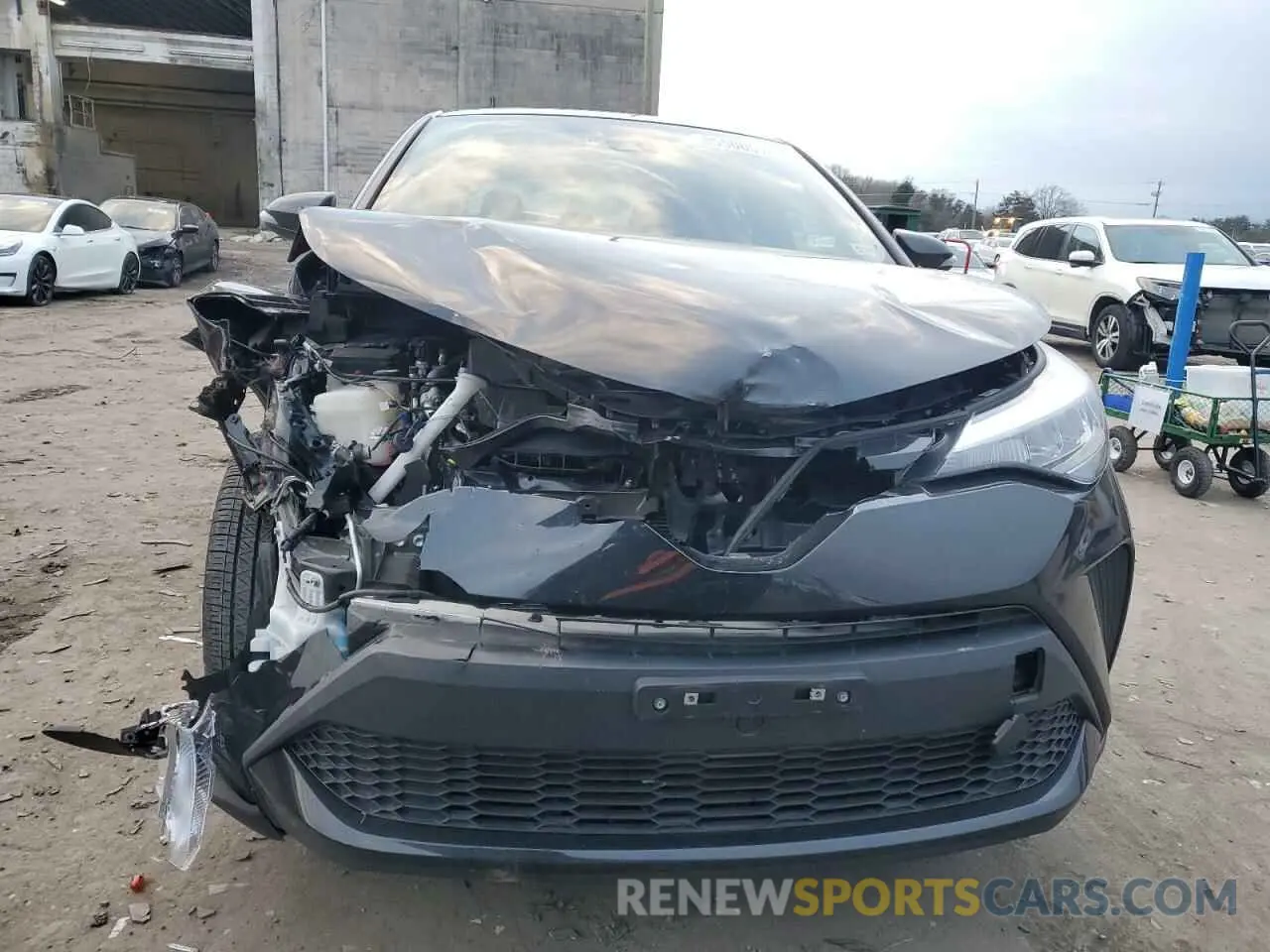 5 Фотография поврежденного автомобиля NMTKHMBX6NR141581 TOYOTA C-HR 2022