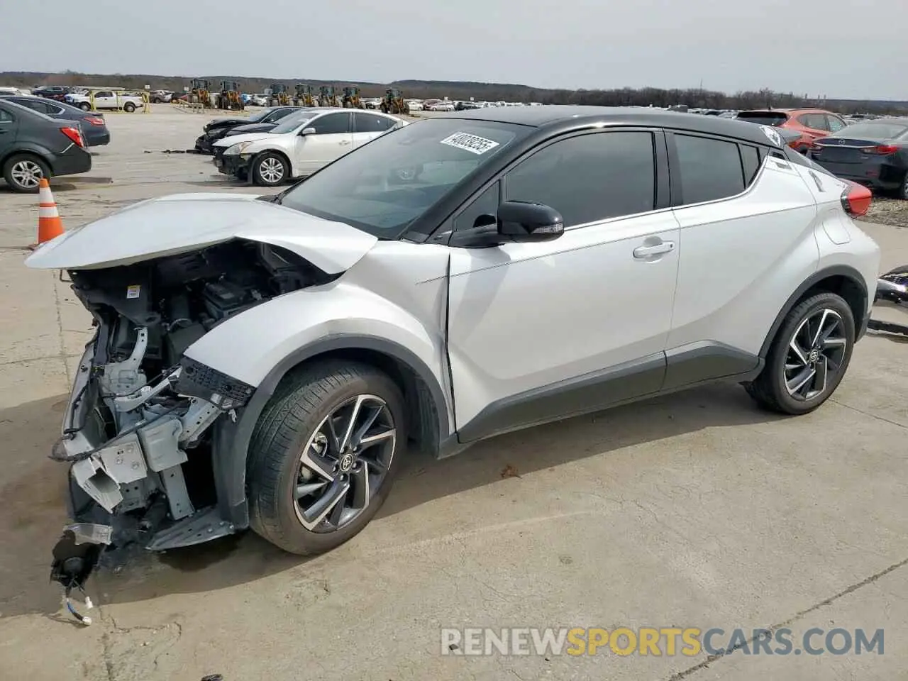 1 Фотография поврежденного автомобиля NMTKHMBX6NR146554 TOYOTA C-HR 2022