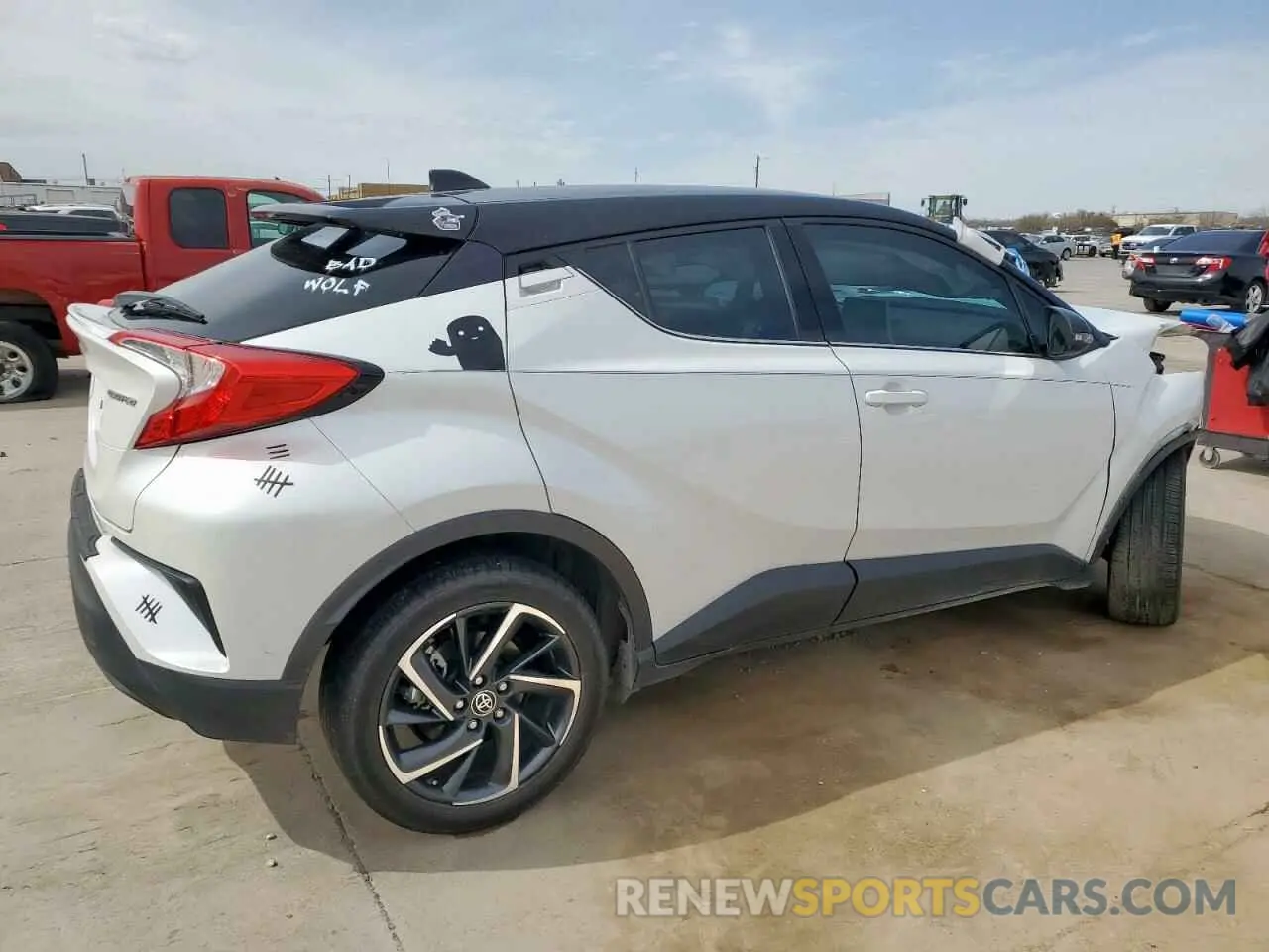 3 Фотография поврежденного автомобиля NMTKHMBX6NR146554 TOYOTA C-HR 2022