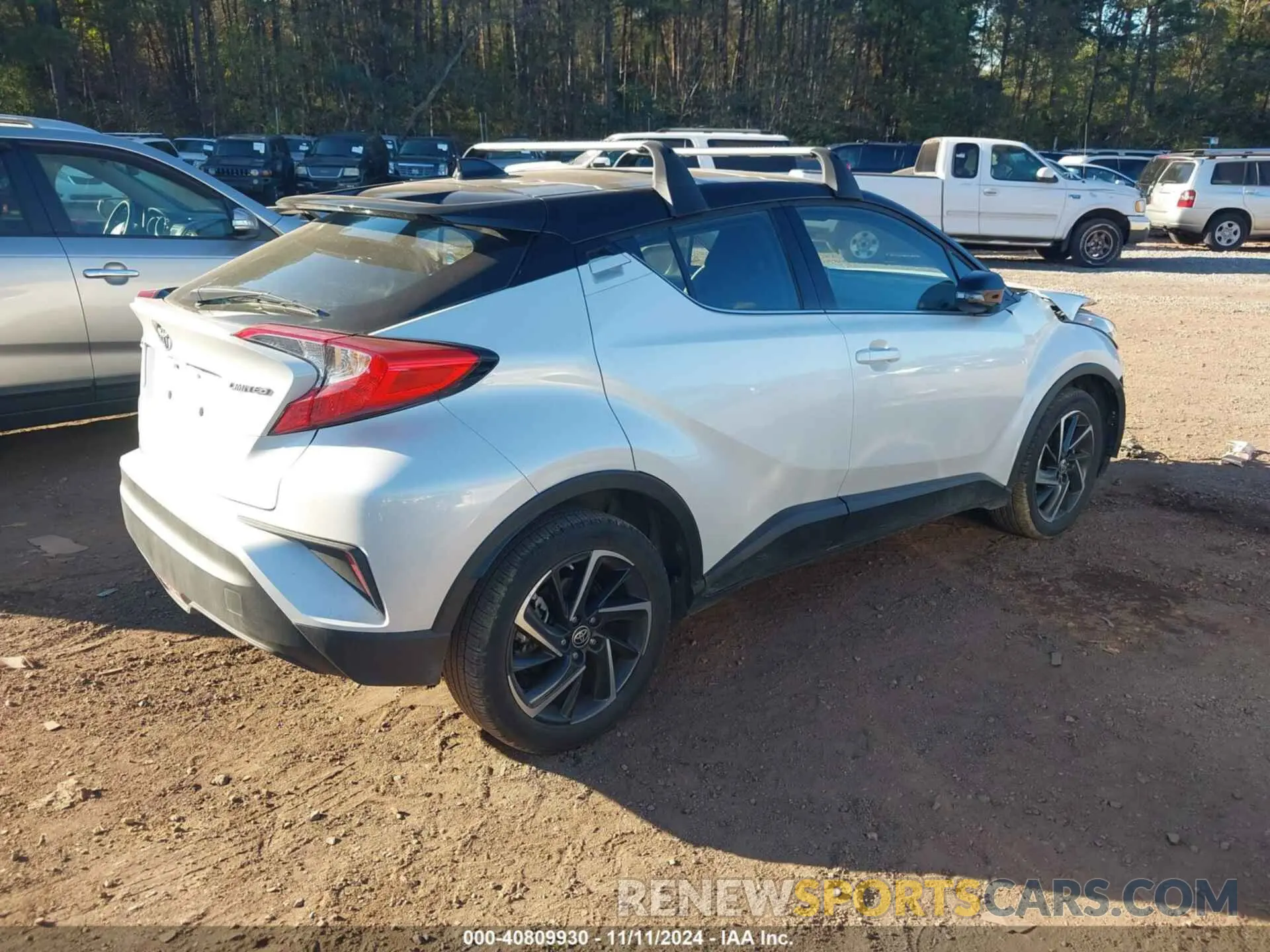 4 Фотография поврежденного автомобиля NMTKHMBX7NR146336 TOYOTA C-HR 2022