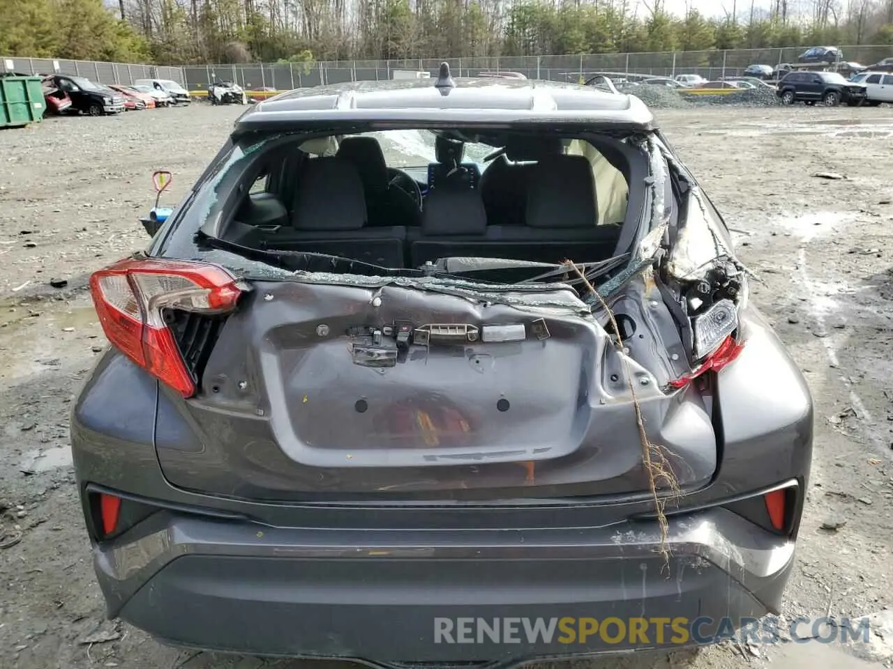 6 Photograph of a damaged car NMTKHMBX8NR140609 TOYOTA C-HR 2022