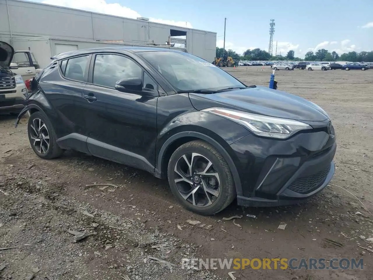 4 Фотография поврежденного автомобиля NMTKHMBX8NR141470 TOYOTA C-HR 2022