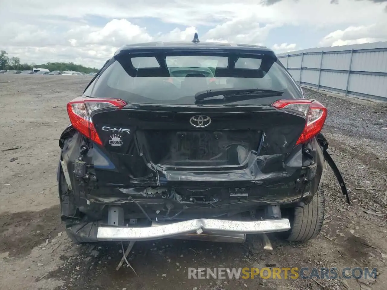 6 Фотография поврежденного автомобиля NMTKHMBX8NR141470 TOYOTA C-HR 2022