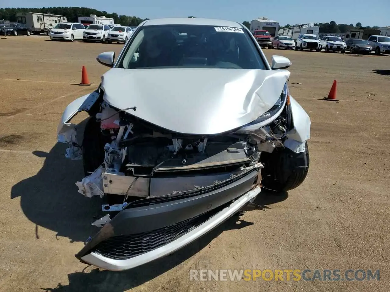 5 Photograph of a damaged car NMTKHMBX8NR143400 TOYOTA C-HR 2022