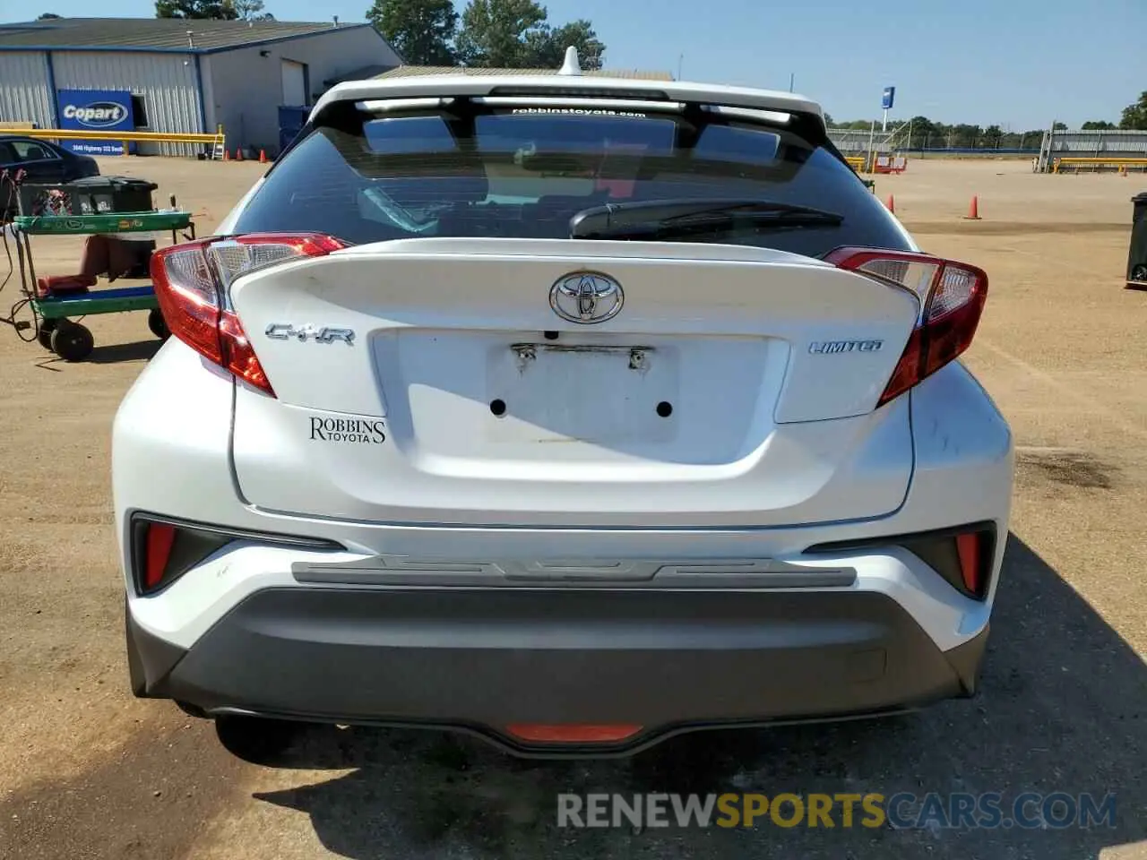 6 Photograph of a damaged car NMTKHMBX8NR143400 TOYOTA C-HR 2022