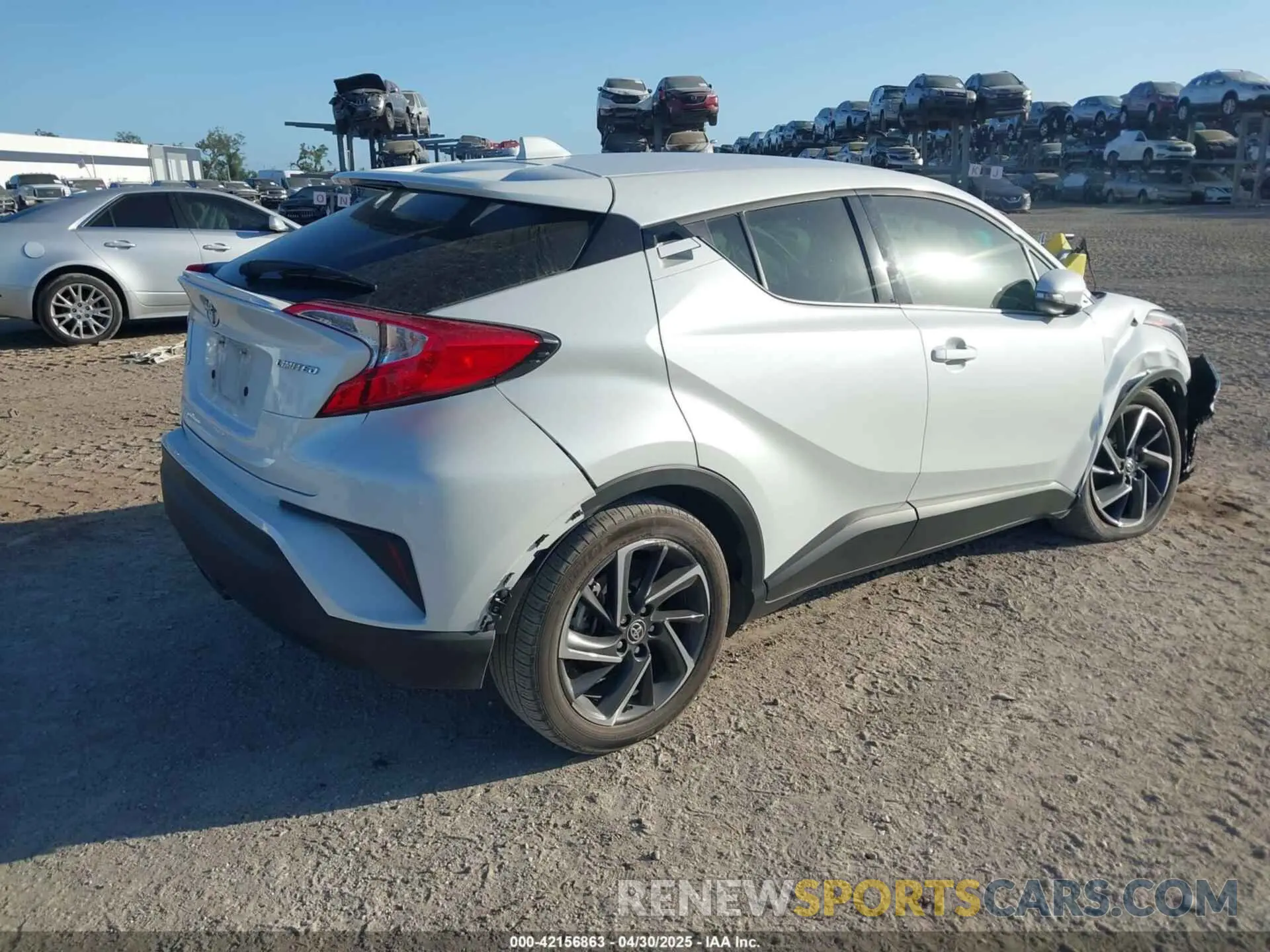4 Photograph of a damaged car NMTKHMBX8NR145518 TOYOTA C-HR 2022
