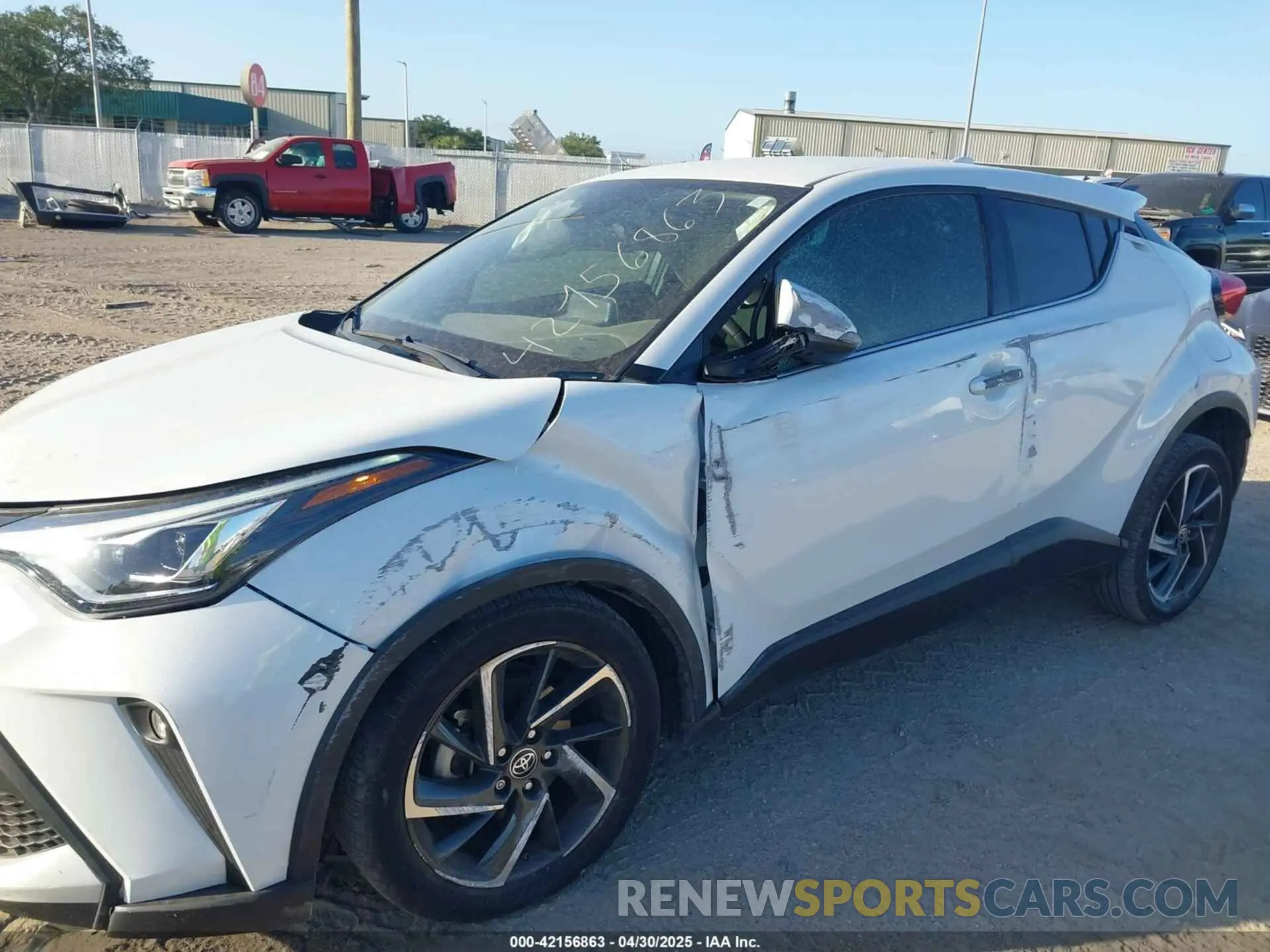 6 Photograph of a damaged car NMTKHMBX8NR145518 TOYOTA C-HR 2022