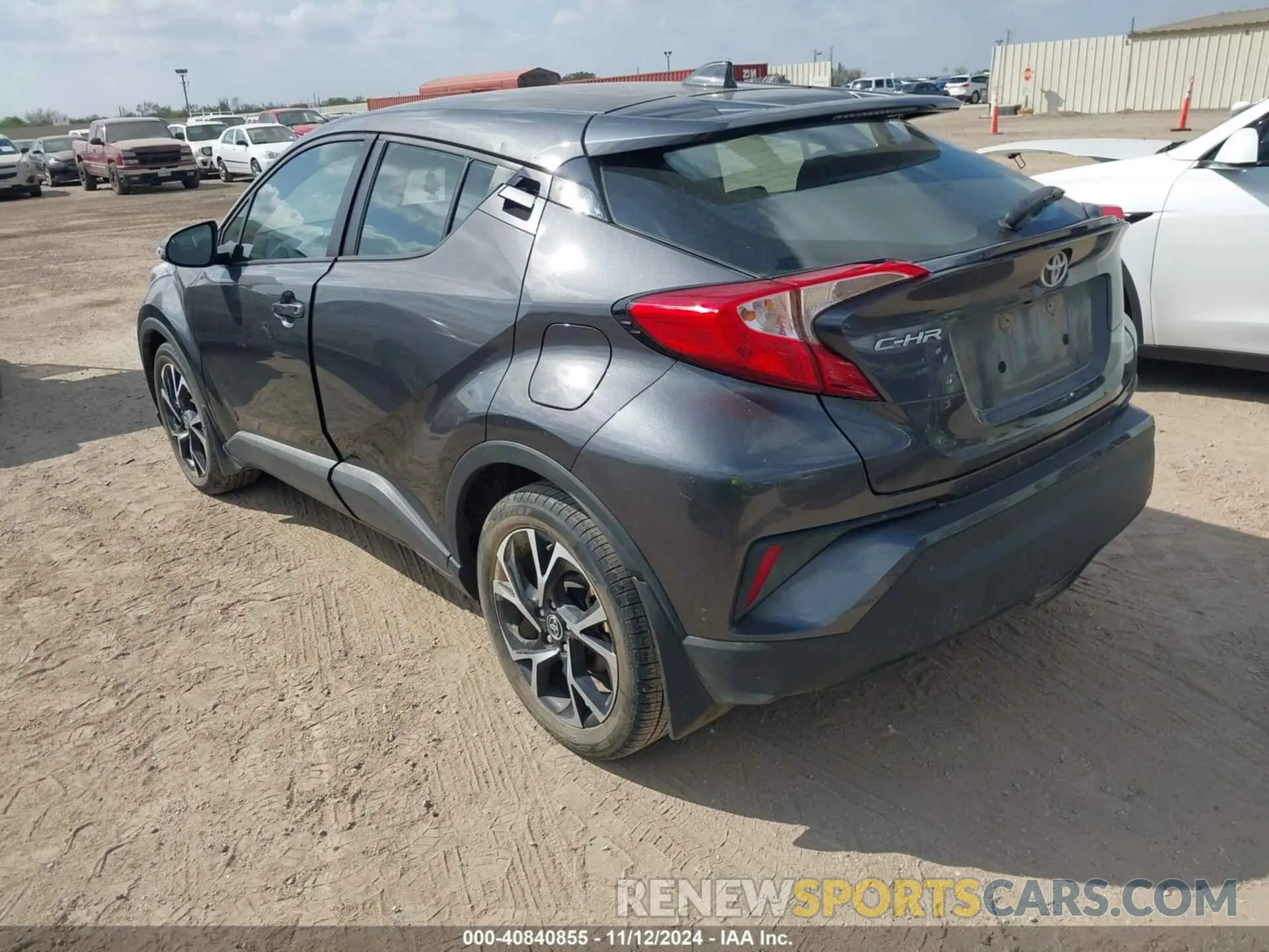 3 Photograph of a damaged car NMTKHMBX8NR146698 TOYOTA C-HR 2022