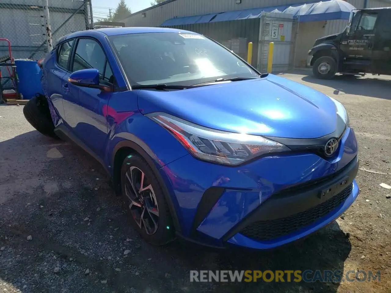 1 Photograph of a damaged car NMTKHMBXXNR141115 TOYOTA C-HR 2022