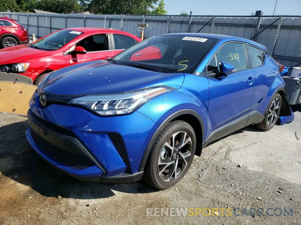 2 Photograph of a damaged car NMTKHMBXXNR141115 TOYOTA C-HR 2022