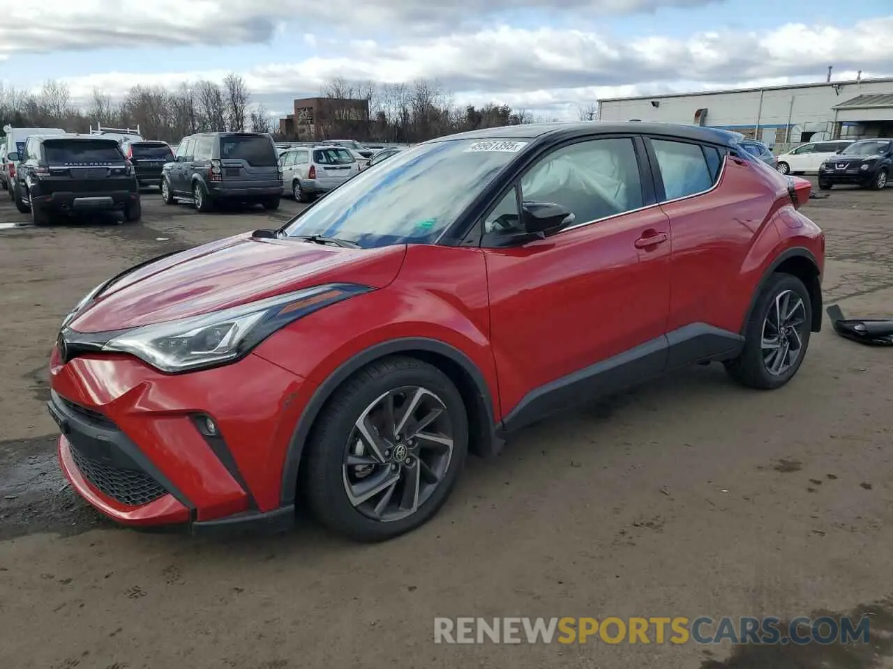 1 Photograph of a damaged car NMTKHMBXXNR144788 TOYOTA C-HR 2022