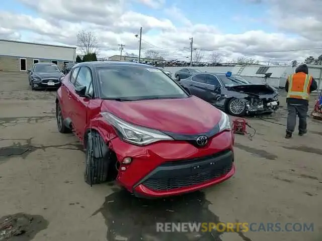 10 Photograph of a damaged car NMTKHMBXXNR144788 TOYOTA C-HR 2022