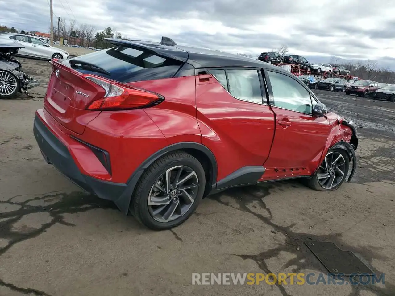 3 Photograph of a damaged car NMTKHMBXXNR144788 TOYOTA C-HR 2022