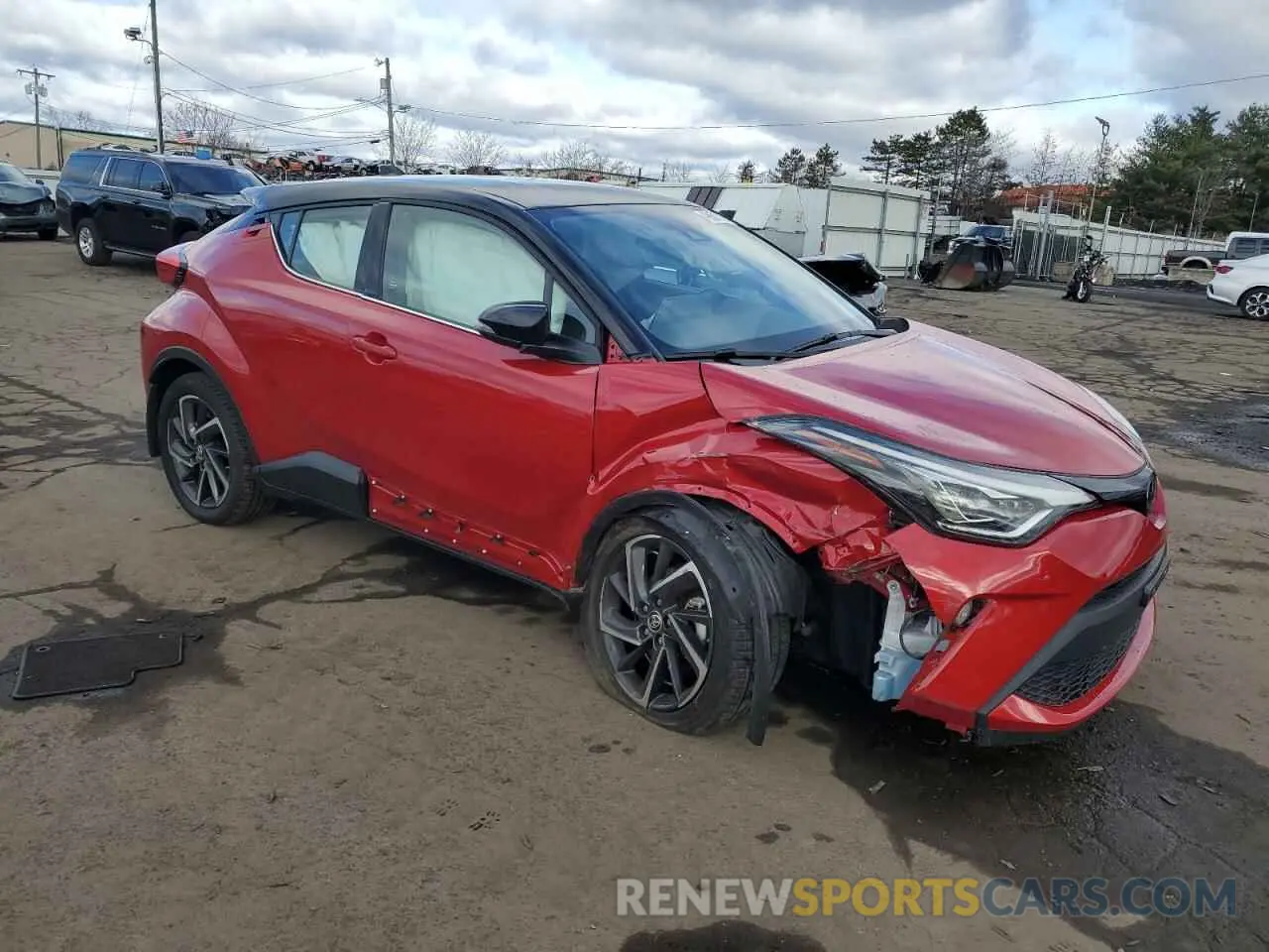 4 Photograph of a damaged car NMTKHMBXXNR144788 TOYOTA C-HR 2022