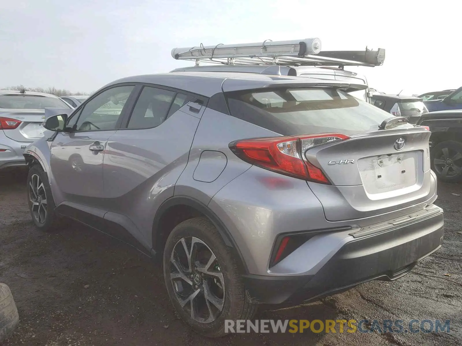 3 Photograph of a damaged car JTNKHMBX0K1012449 TOYOTA C-HR XLE 2019
