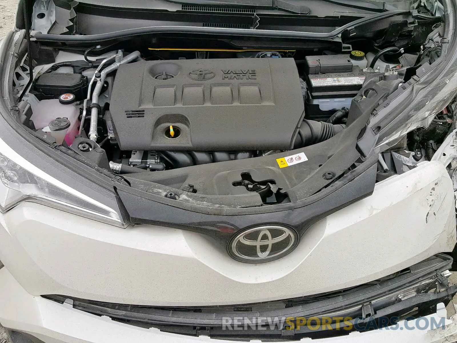 7 Photograph of a damaged car JTNKHMBX0K1037853 TOYOTA C-HR XLE 2019