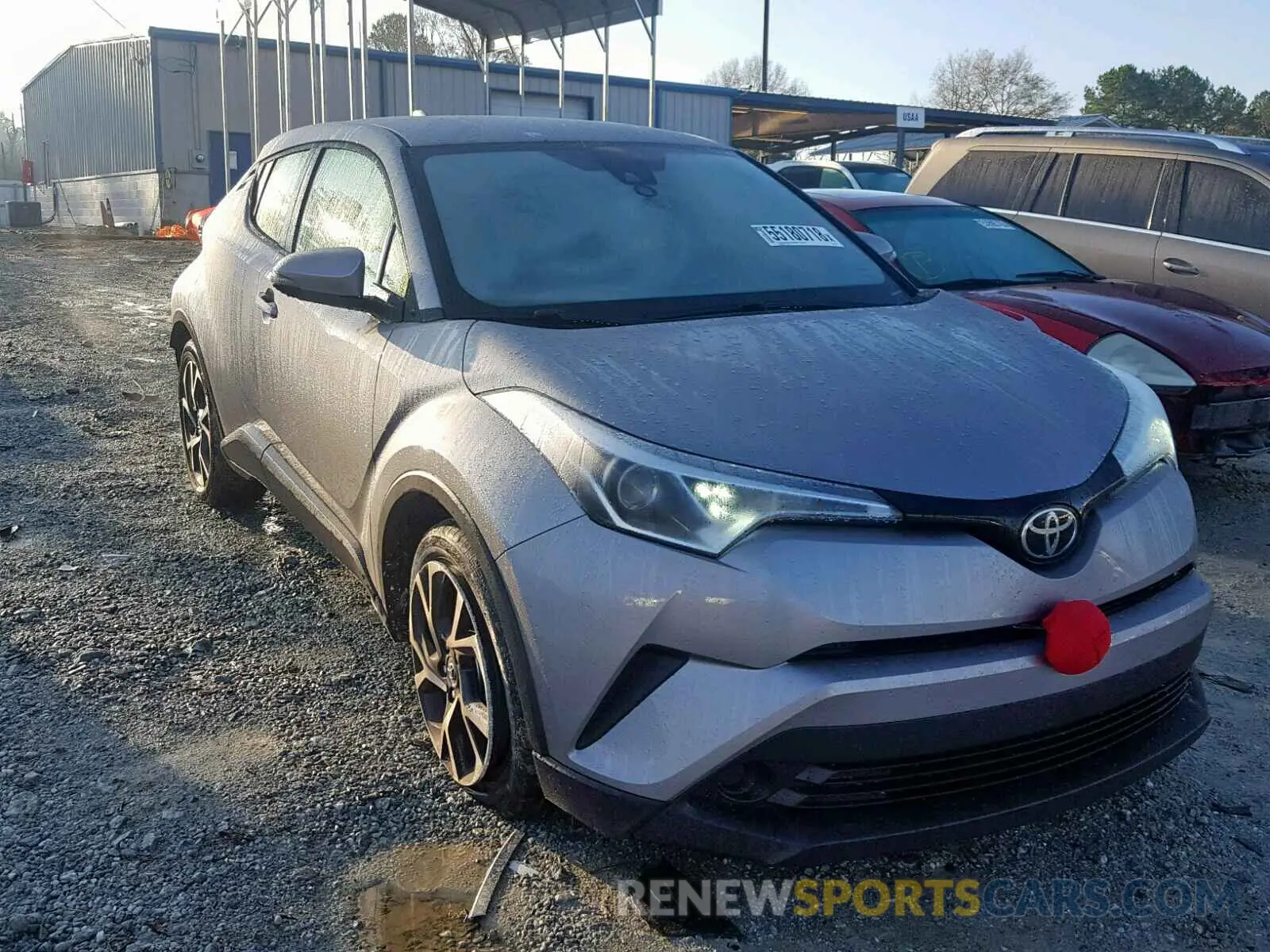 1 Photograph of a damaged car JTNKHMBX7K1019950 TOYOTA C-HR XLE 2019