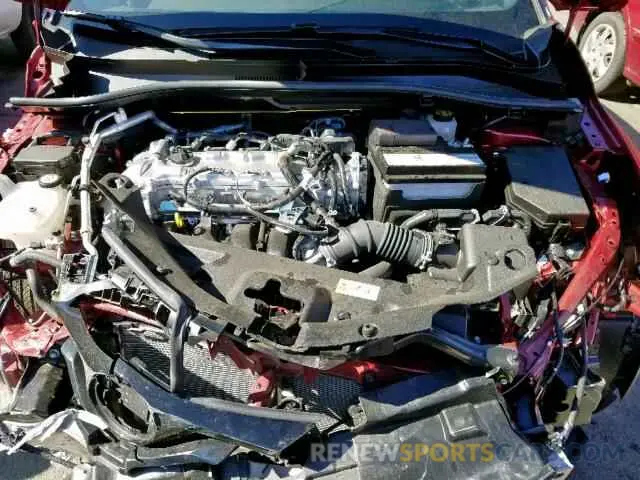7 Photograph of a damaged car JTNKHMBXXK1031901 TOYOTA C-HR XLE 2019