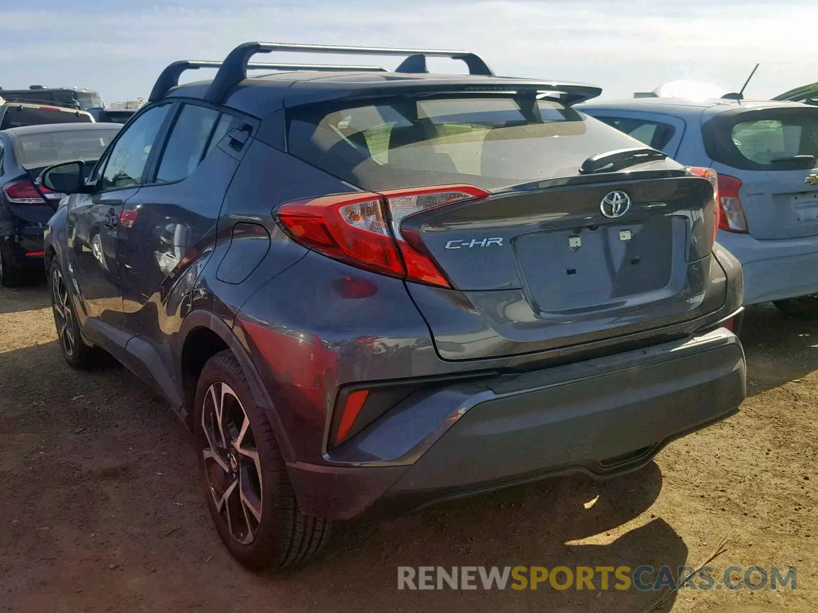 3 Photograph of a damaged car JTNKHMBXXK1032871 TOYOTA C-HR XLE 2019