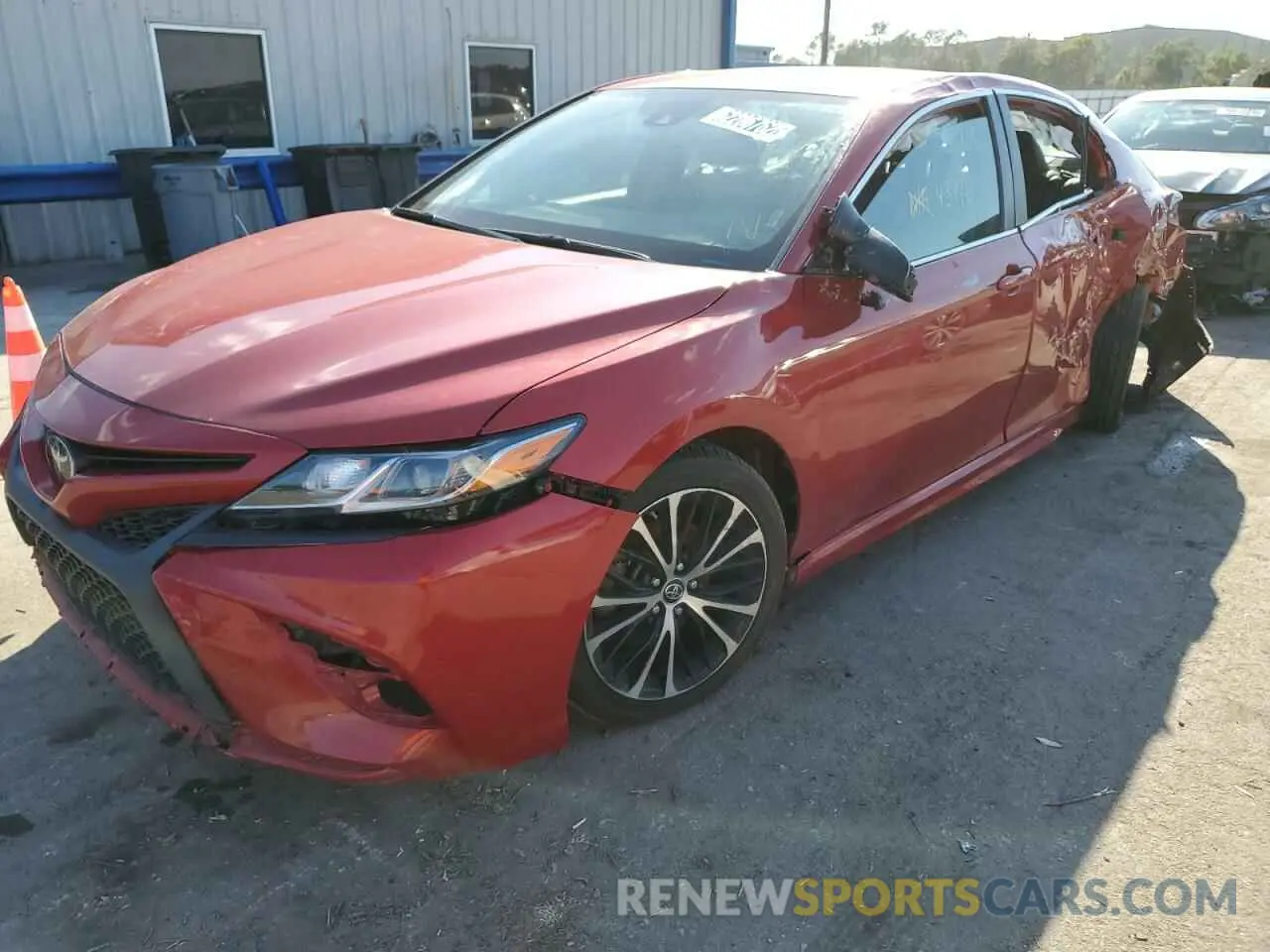 1 Photograph of a damaged car 4T1B11HK0KU175292 TOYOTA CAMRY 2019