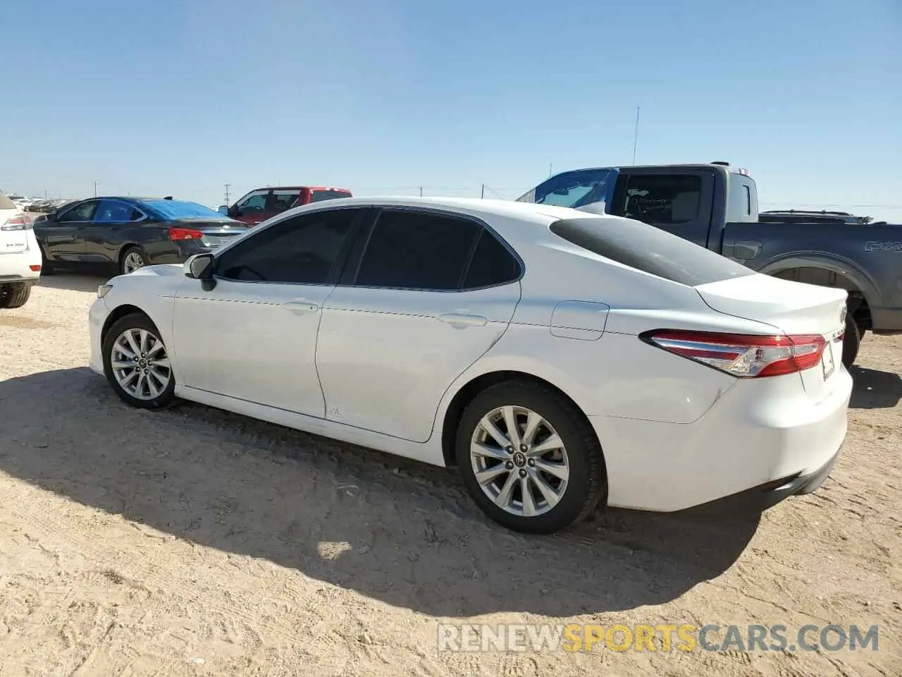 2 Photograph of a damaged car 4T1B11HK0KU196367 TOYOTA CAMRY 2019