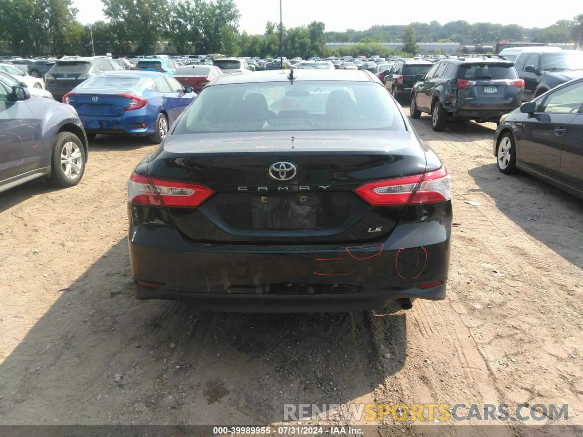 16 Фотография поврежденного автомобиля 4T1B11HK0KU215399 TOYOTA CAMRY 2019