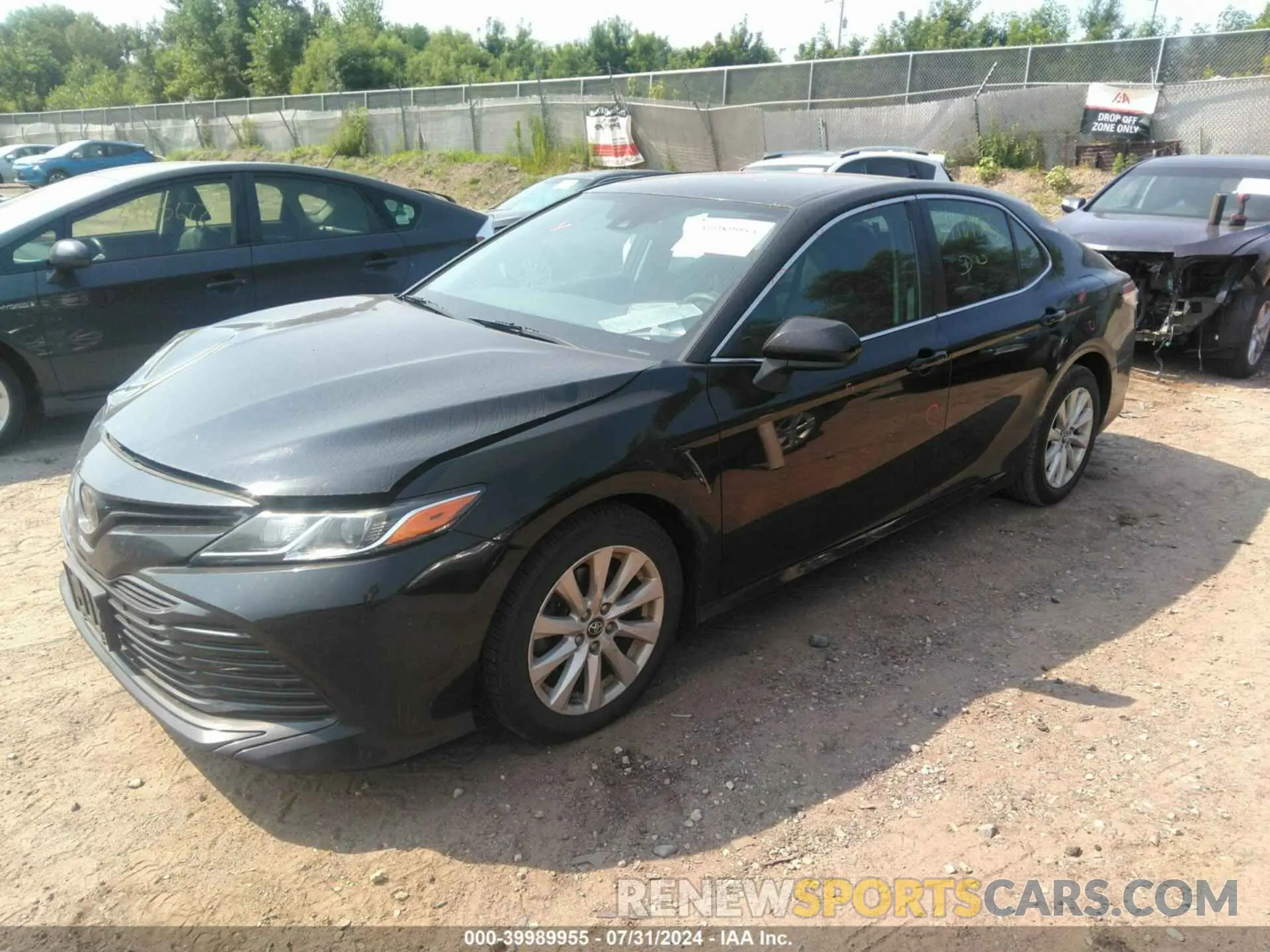 2 Фотография поврежденного автомобиля 4T1B11HK0KU215399 TOYOTA CAMRY 2019