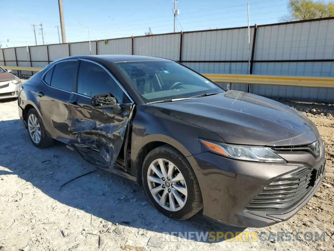 4 Photograph of a damaged car 4T1B11HK0KU227892 TOYOTA CAMRY 2019