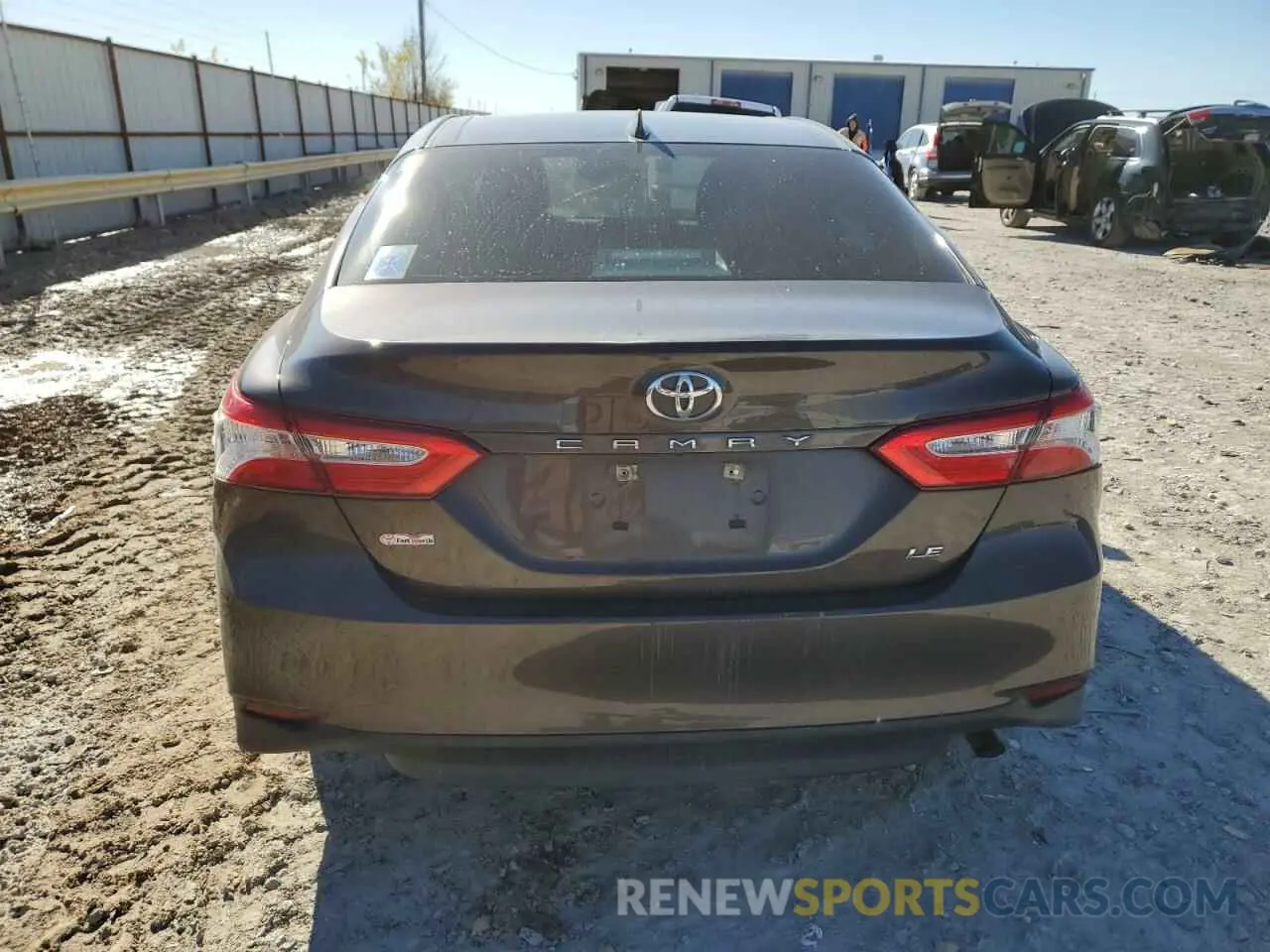 6 Photograph of a damaged car 4T1B11HK0KU227892 TOYOTA CAMRY 2019