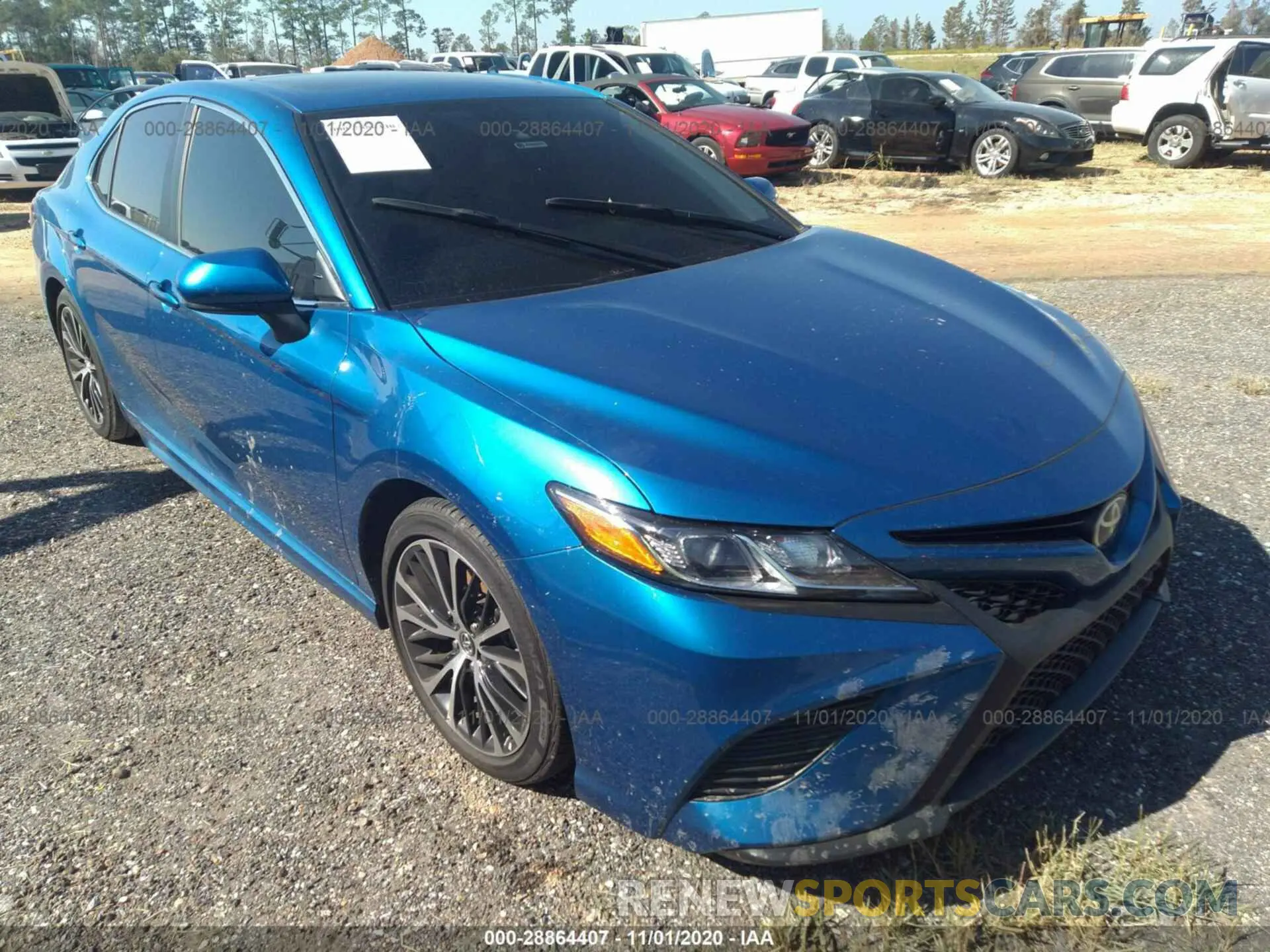 1 Photograph of a damaged car 4T1B11HK0KU231179 TOYOTA CAMRY 2019