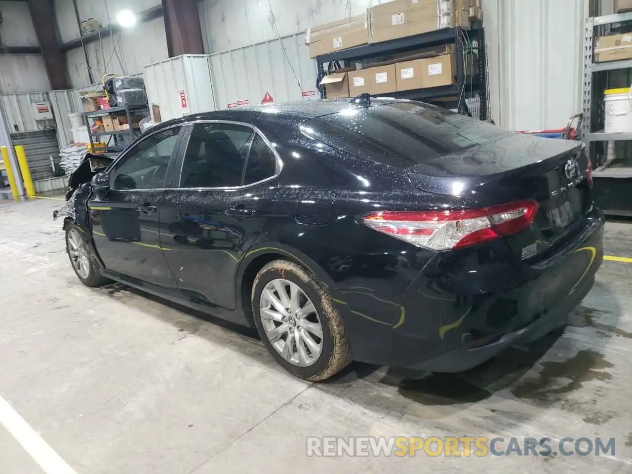 2 Photograph of a damaged car 4T1B11HK0KU237080 TOYOTA CAMRY 2019