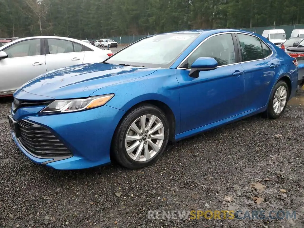 1 Photograph of a damaged car 4T1B11HK0KU247818 TOYOTA CAMRY 2019