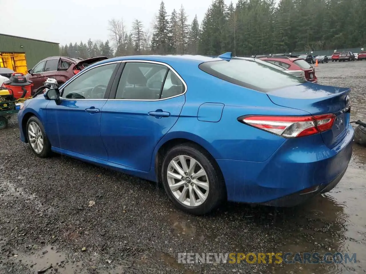 2 Photograph of a damaged car 4T1B11HK0KU247818 TOYOTA CAMRY 2019
