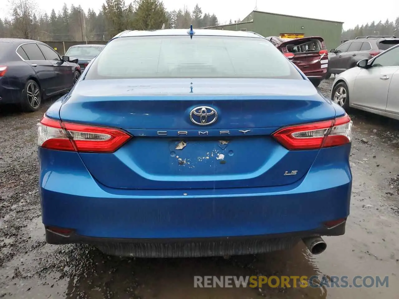 6 Photograph of a damaged car 4T1B11HK0KU247818 TOYOTA CAMRY 2019