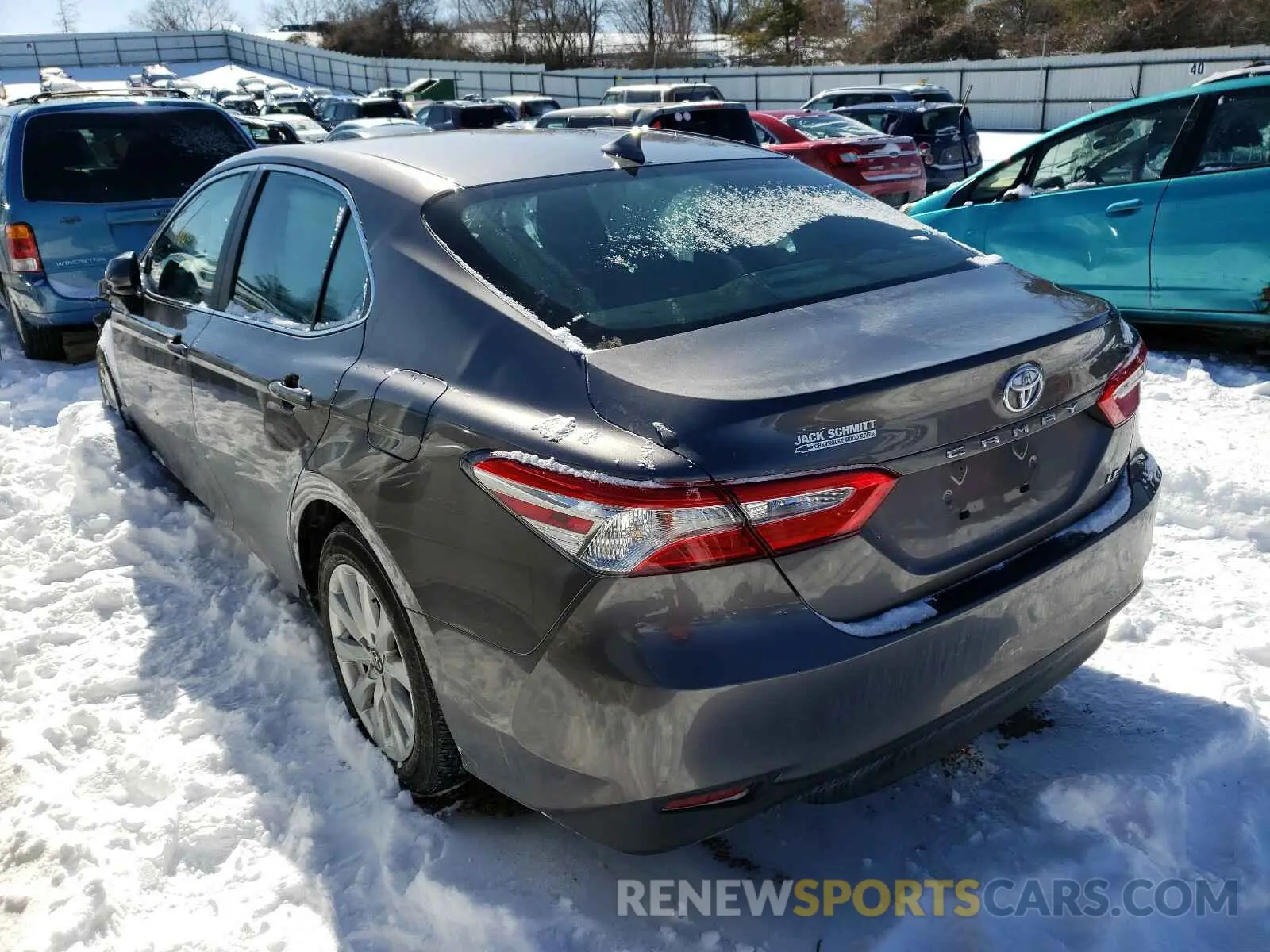 3 Photograph of a damaged car 4T1B11HK0KU254302 TOYOTA CAMRY 2019