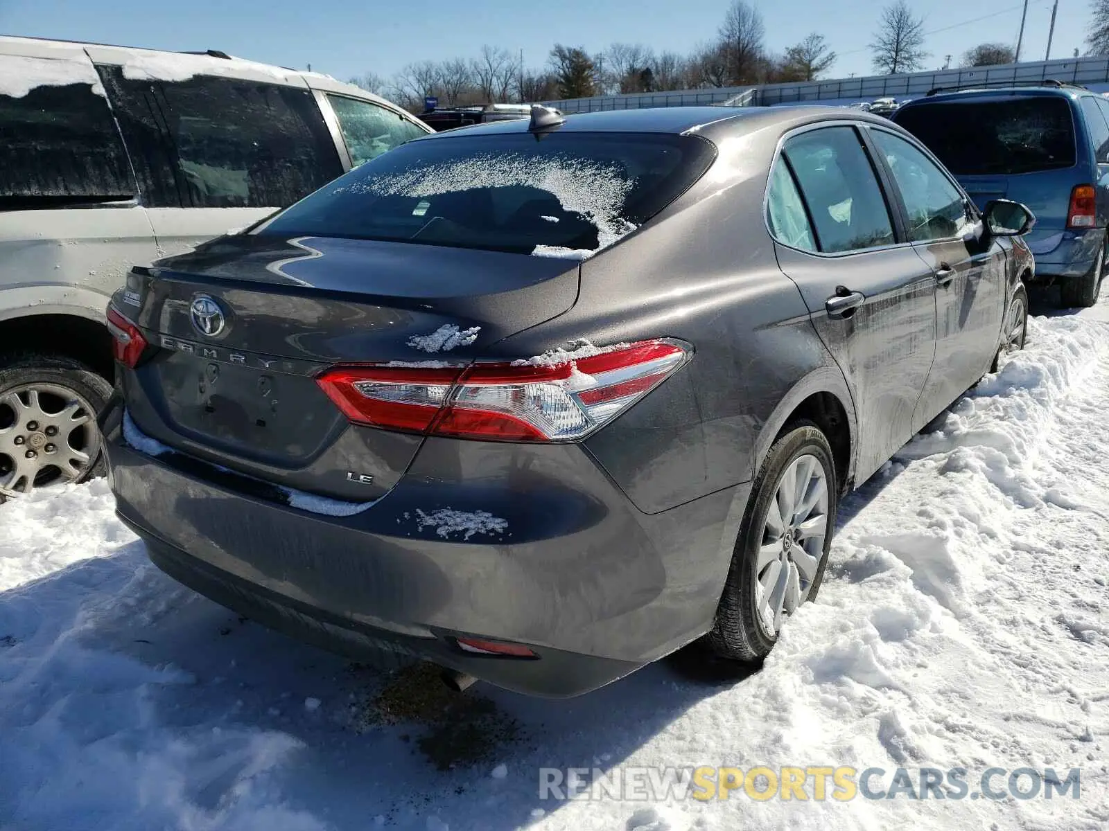 4 Photograph of a damaged car 4T1B11HK0KU254302 TOYOTA CAMRY 2019