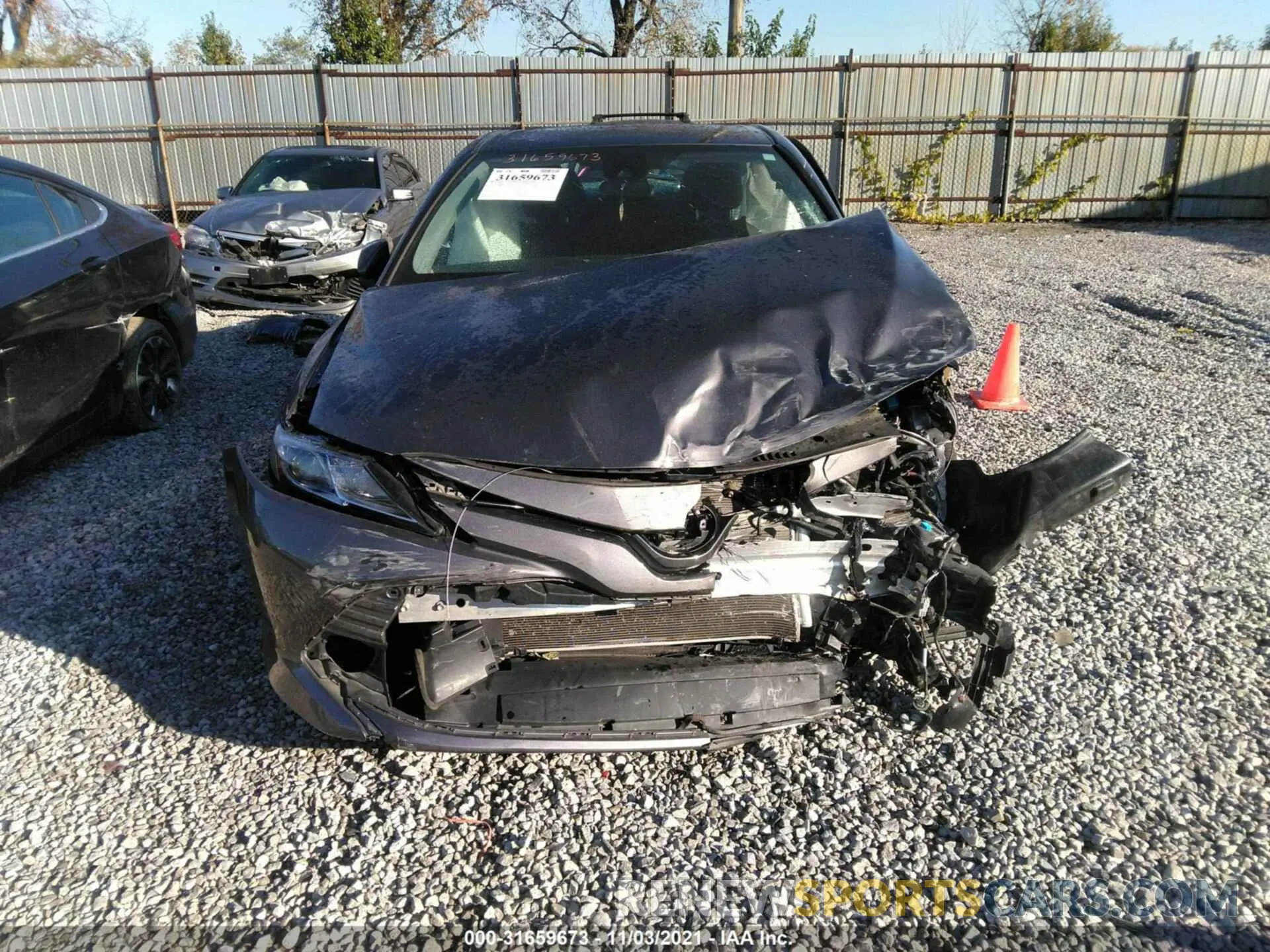 6 Photograph of a damaged car 4T1B11HK0KU254509 TOYOTA CAMRY 2019