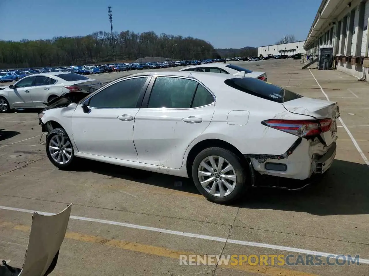 2 Photograph of a damaged car 4T1B11HK0KU265736 TOYOTA CAMRY 2019