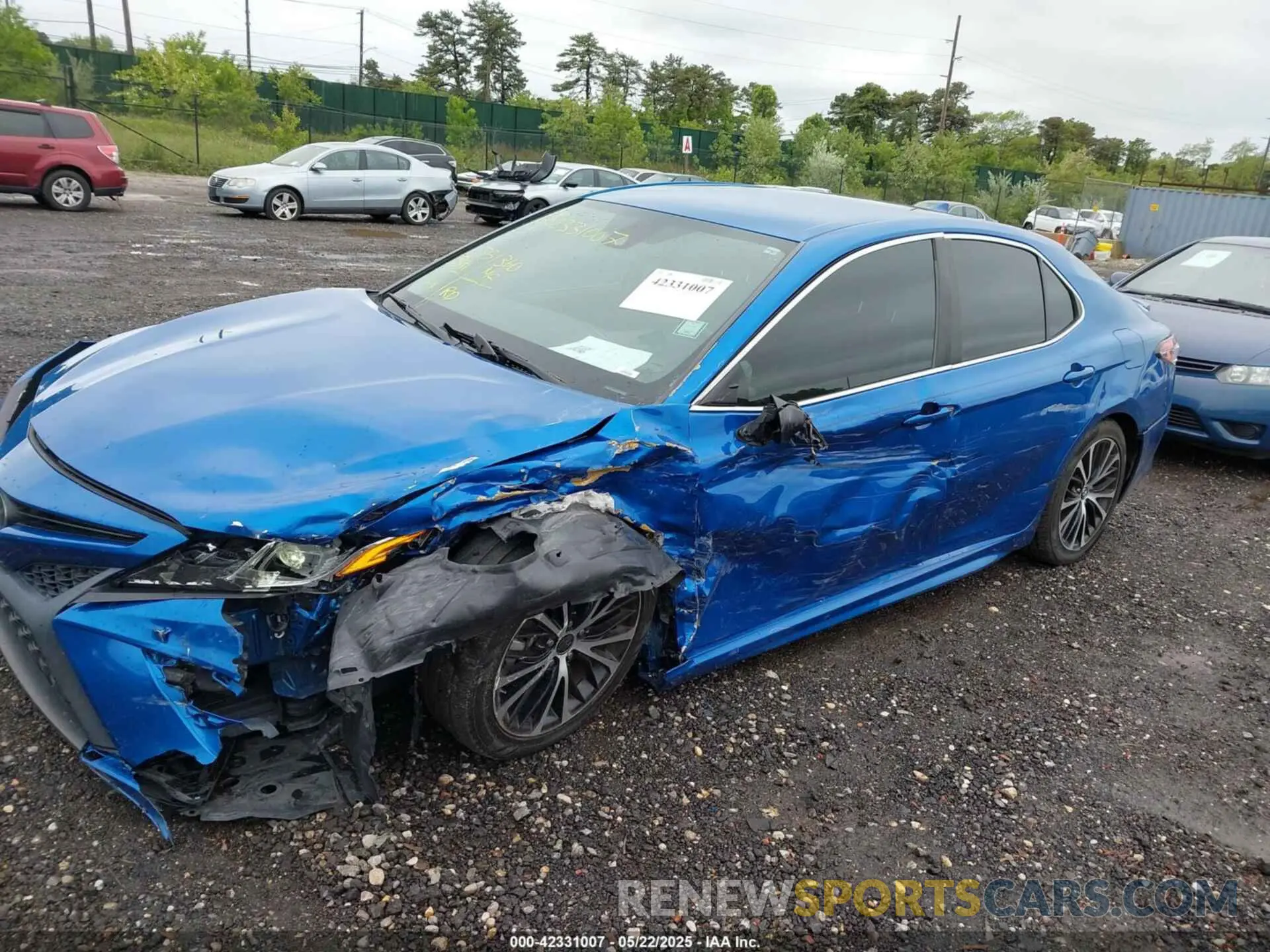 6 Photograph of a damaged car 4T1B11HK0KU278079 TOYOTA CAMRY 2019