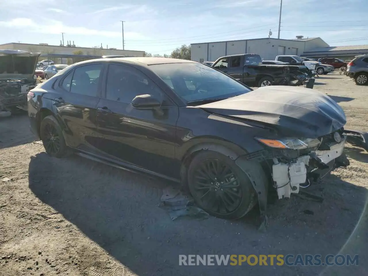 4 Фотография поврежденного автомобиля 4T1B11HK0KU287171 TOYOTA CAMRY 2019
