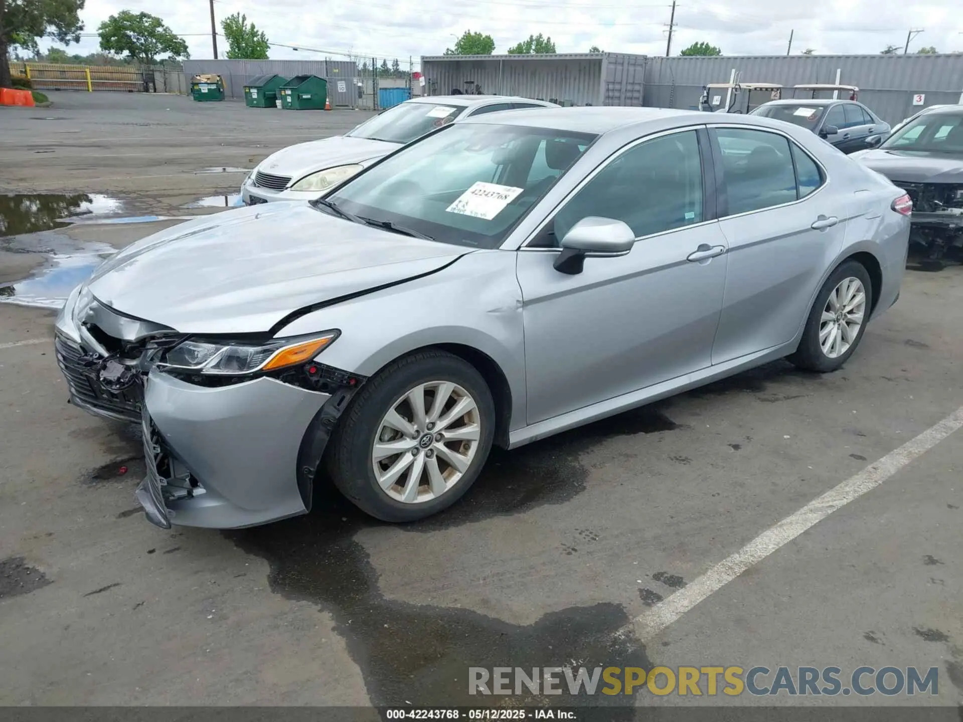 2 Фотография поврежденного автомобиля 4T1B11HK0KU297733 TOYOTA CAMRY 2019