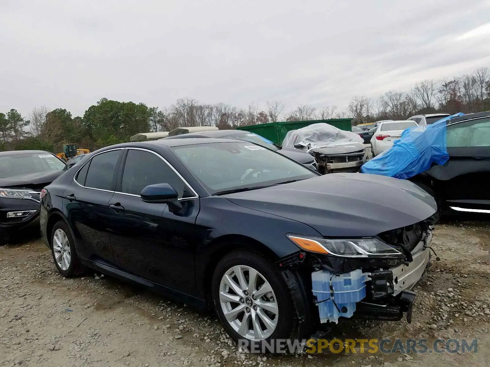 1 Photograph of a damaged car 4T1B11HK0KU699333 TOYOTA CAMRY 2019