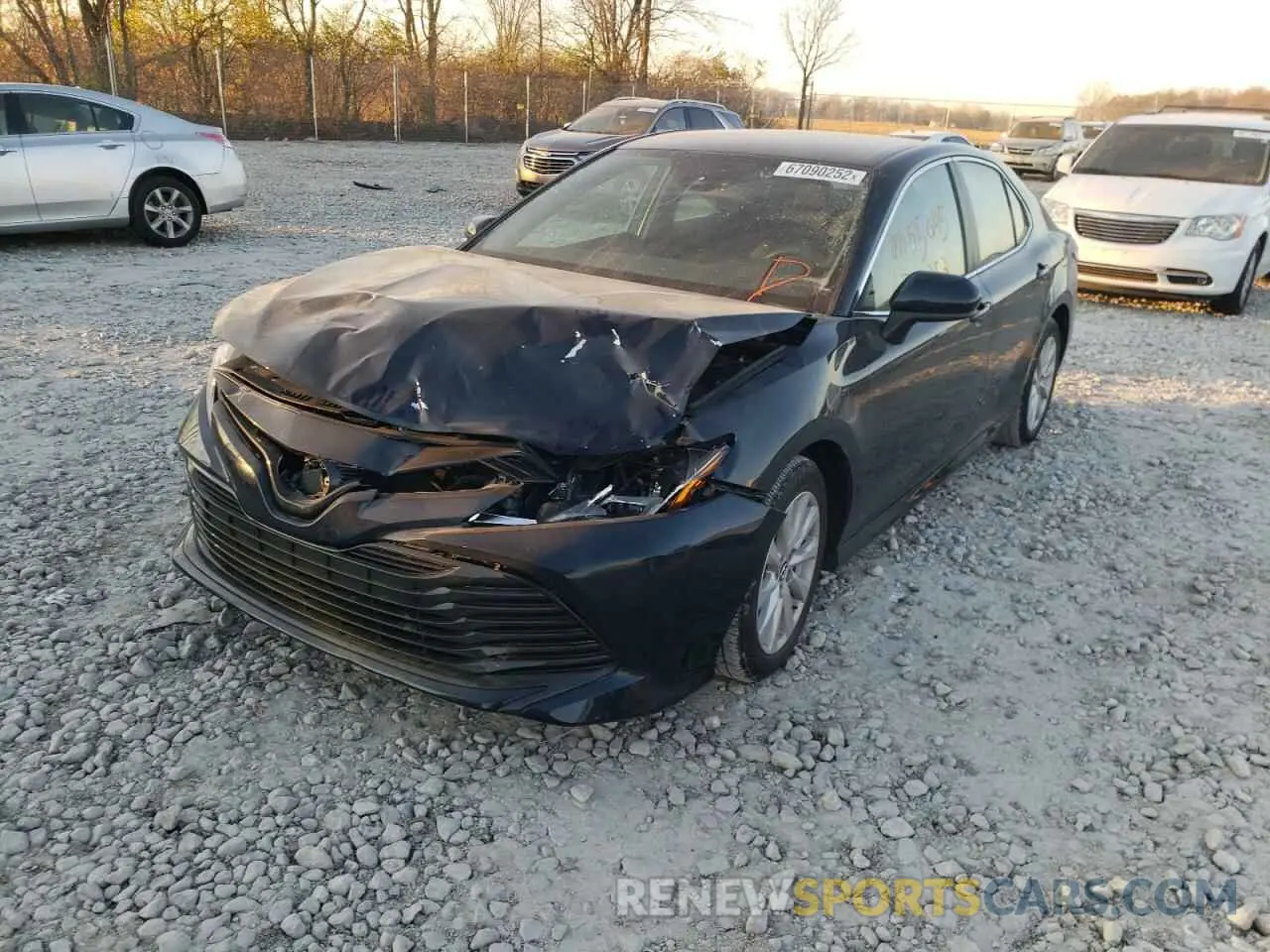 2 Фотография поврежденного автомобиля 4T1B11HK0KU711772 TOYOTA CAMRY 2019