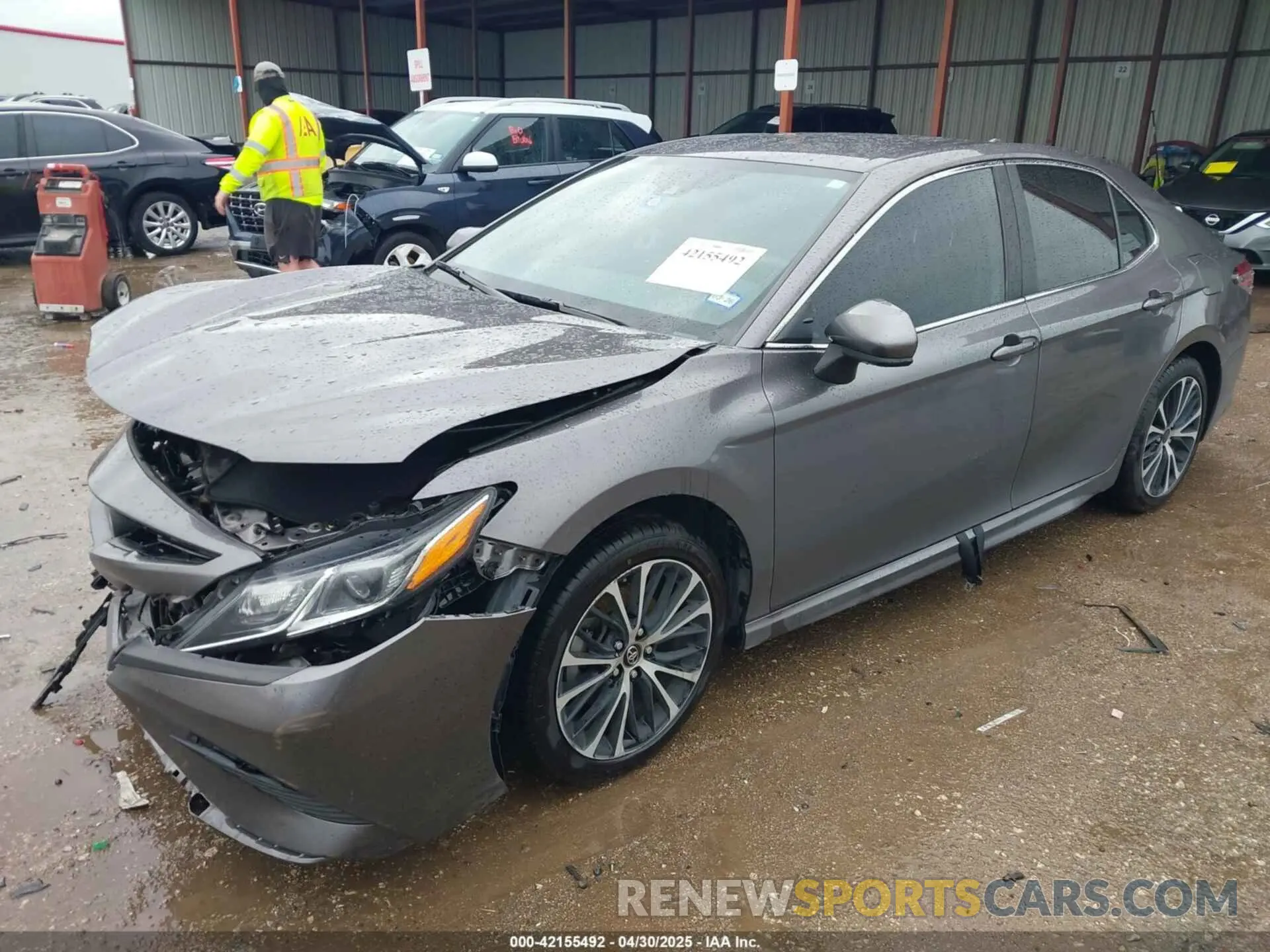 2 Фотография поврежденного автомобиля 4T1B11HK0KU715515 TOYOTA CAMRY 2019
