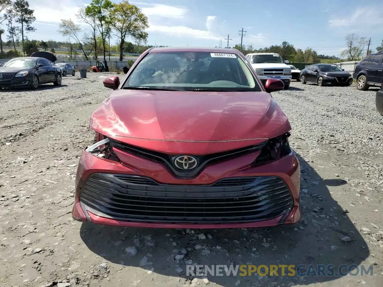 5 Photograph of a damaged car 4T1B11HK0KU718236 TOYOTA CAMRY 2019