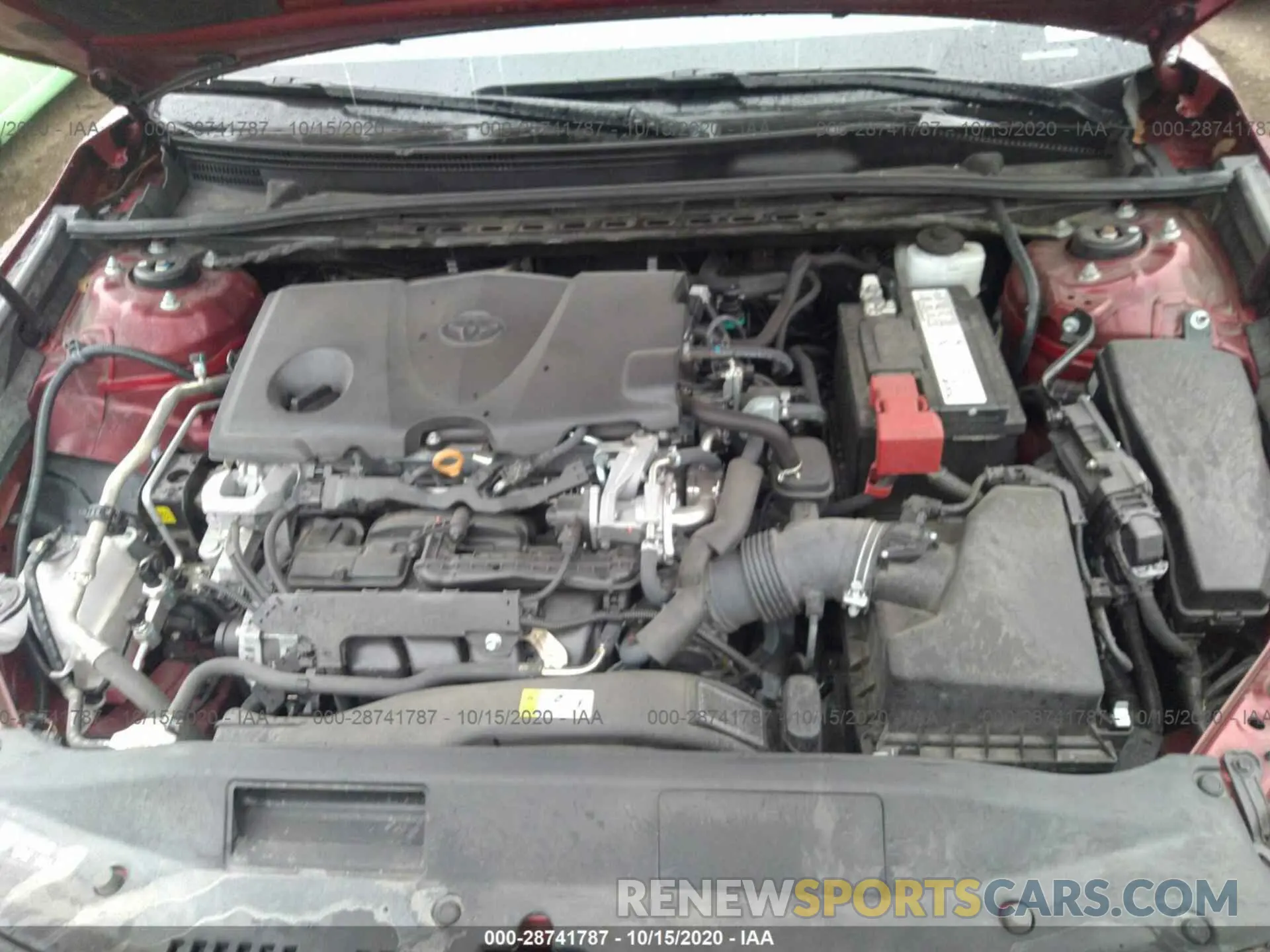 10 Photograph of a damaged car 4T1B11HK0KU741077 TOYOTA CAMRY 2019