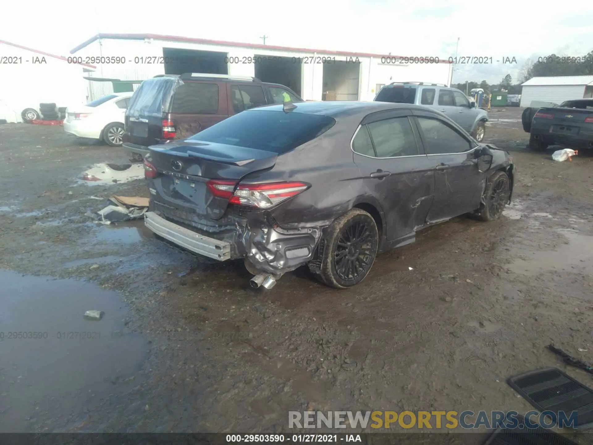 6 Photograph of a damaged car 4T1B11HK0KU742259 TOYOTA CAMRY 2019